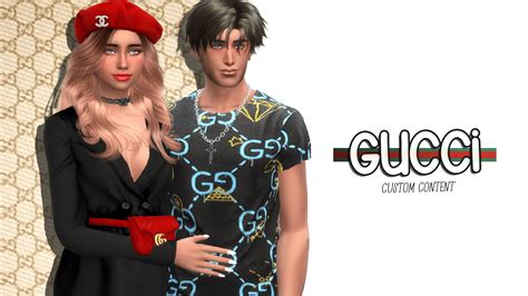 gucci the sims 4 cc|sims 4 gucci cc.